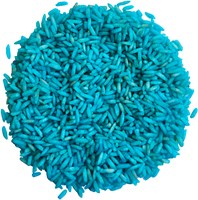Grennn speelrijst licht blauw - sensorisch speelgoed 750 gram