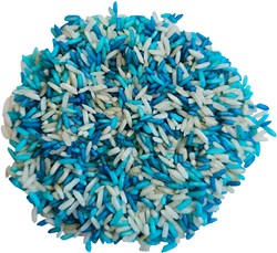 Grennn speelrijst ocean mix sensorisch speelgoed 750 gram