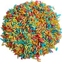 Grennn riz à jouer jouet sensoriel rainbow mix 750 grammes