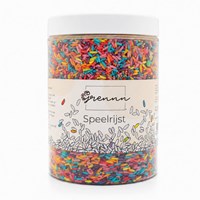Grennn speelrijst sensorisch speelgoed candy mix 300 gram-2