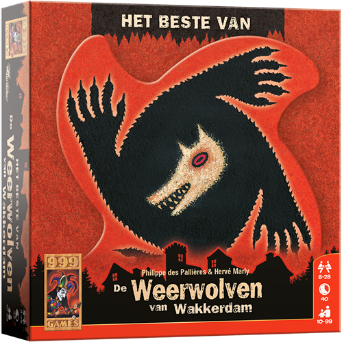 999 Games De Weerwolven van Wakkerdam: Het beste van - Kaartspel - 10+