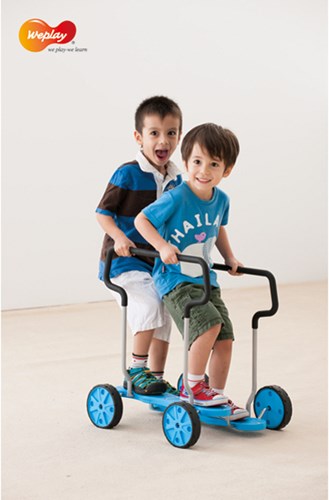 Eduplay taxi roller blauw - speelgoed scooter voor kinderen-3