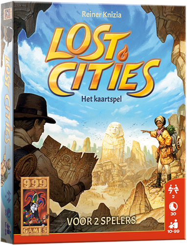 999 Games Lost Cities: Het Kaartspel - Kaartspel - 10+