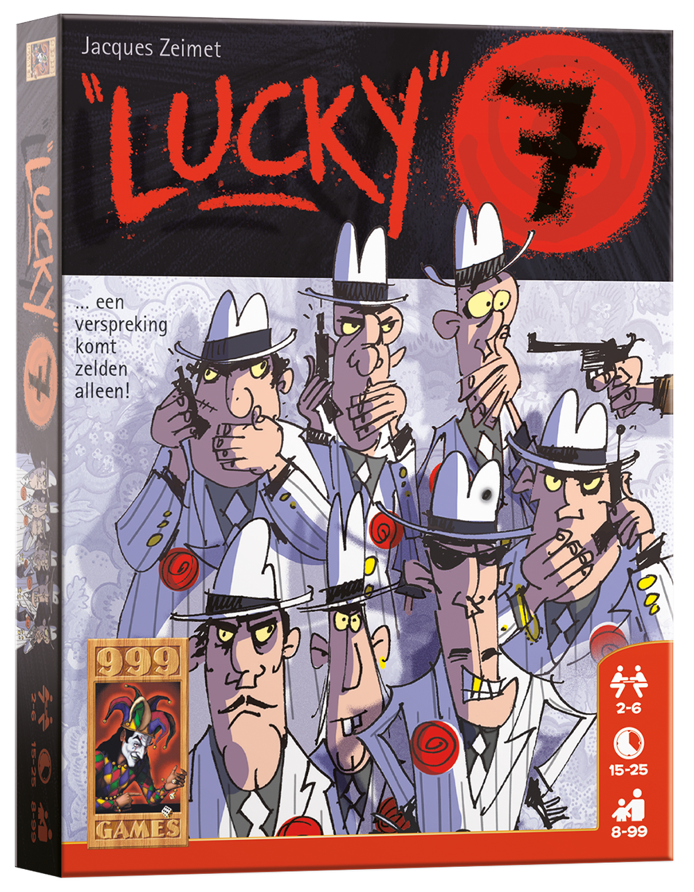 Oprechtheid wapen Kliniek 999 Games Lucky 7 - Kaartspel - 8+