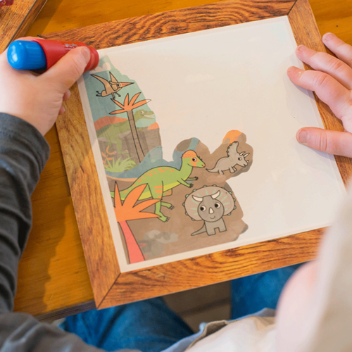 Tiger Tribe magisch schilderen dinosaurus set - creatief speelgoed voor kinderen-3