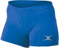 Gilbert short de sport Eclipse II femme netball bleu polyester-2