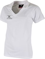 Gilbert maillot de netball femme Blaze W 8 blanc vêtement de sport-3