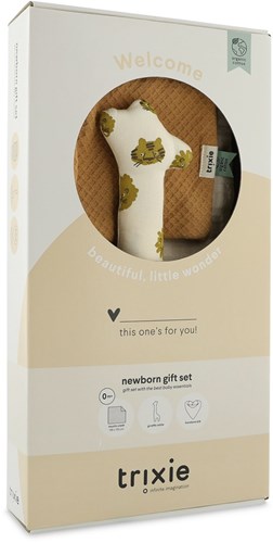 Trixie newborn geschenkdoos M - Lucky Leopard baby cadeau set-2