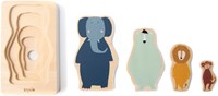 Trixie houten dierenpuzzel - educatief speelgoed FSC hout 4 lagen-2