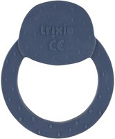Trixie bijtring natuurlijk rubber baby speelgoed Mr. Penguin blauw-2