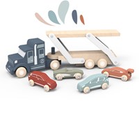Speedy Monkey - Auto transporteur met 4 auto's - 39x9,5x16,5 cm-2