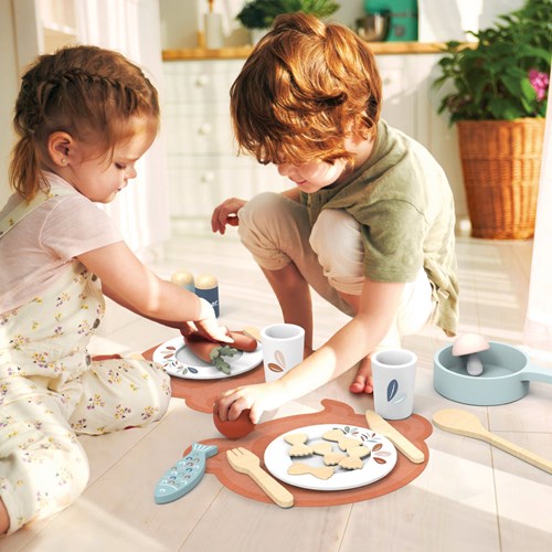 Speedy Monkey - Eetset - 19 stuks - 26x21cm-3