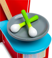 BigJigs speelgoed lente-ui houten groente voor rollenspel-2