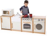 Tidlo houten koelkast speelgoed - educatief rollenspel keuken-2