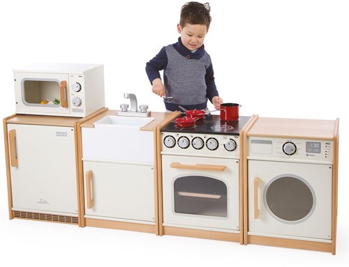 Tidlo houten koelkast speelgoed - educatief rollenspel keuken-2