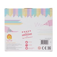 Tiger Tribe pastel stiften met dubbele punt - creatieve markers voor kinderen-3