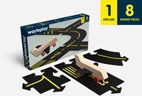 Waytoplay speelgoed vliegveld - Flexibele luchthaven set voor kinderen