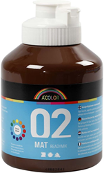 Creativ Company CC Kids Acrylverf Mat Bruin 500 ml