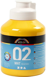 Creativ Company CC Kids Acrylverf Mat Geel 500 ml