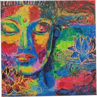 Craft Buddy schilderen op nummer set Buddha 30x30cm acryl
