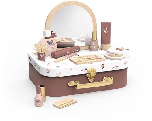 Speedy Monkey beauty koffer speelgoed - kinderkoffer 10,5x20x30cm