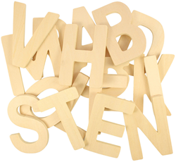 Bigjigs Hoofdletter ABC Tekenmallen