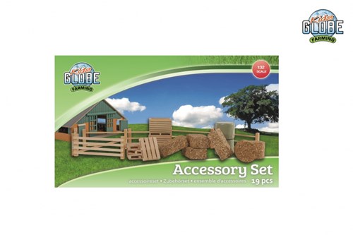 Kids GLOBE accessoireset boerderij 19-delig schaal 1:32 speelgoed-2