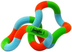 Tangle fidget speelgoed Jr. Fuzzies sensorisch multicolor oranje
