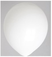 Globos ballons blancs ronds 100 pièces - Kit décoration de fête