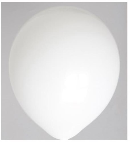 Globos ballons blancs ronds 100 pièces - Kit décoration de fête