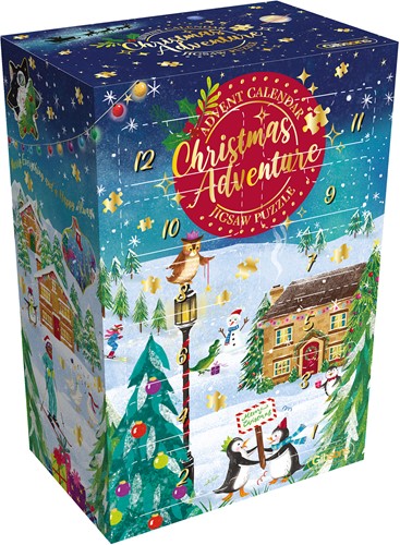 Gibsons Adventskalender - 60 stukjes