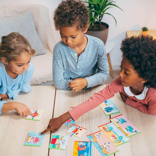 Adventerra Games puzzle éducatif Saving Water carton 24 pièces animaux-2