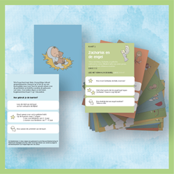 de Wonderwolk Cartes de conversation de l'Avent jeu familial de Noël