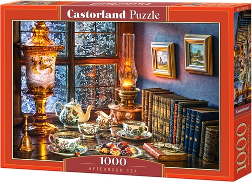 Castorland puzzle Afternoon Tea - puzzle 1000 pièces-2