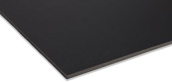 Airplac foamboard zwart 3mm 21x29,7 cm 20 stuks - knutselkarton