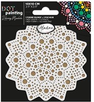 Aladine kit créatif dot painting mandala 10 cm MDF écologique