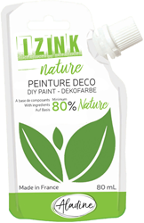 Aladine plakkaatverf Izink Nature 80 ml groen milieuvriendelijk