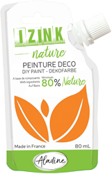 Aladine gouache Izink Nature 80 ml orange écologique