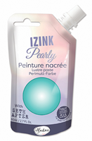 Aladine parelmoerverf hobbyverf 80 ml lucht groen creatief