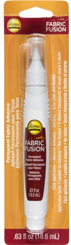 Aleene's colle textile stylo - Fabric Fusion - 18ml - permanent et lavable