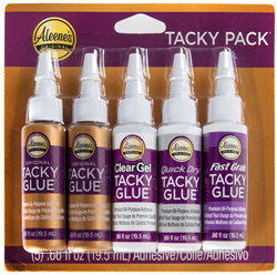 Aleene's knutsellijm set tacky glue 5x19,5 ml voor creatief plezier