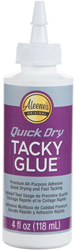 Aleene's hobbylijm Quick Dry Tacky Glue 118ml voor knutselen