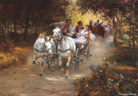 D-Toys puzzle Alfred Wierusz-Kowalski Country Wedding 1000 pièces