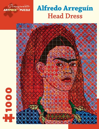 Pomegranate puzzle Alfredo Arreguín - Head Dress 1000 pièces art