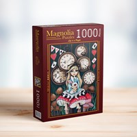 Magnolia puzzle Alice Time - puzzle 1000 pièces multicolore-2