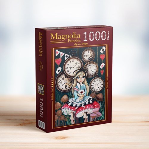 Magnolia puzzle Alice Time - puzzle 1000 pièces multicolore-2