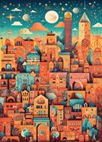 Alipson Puzzle Amazing City -  Teile