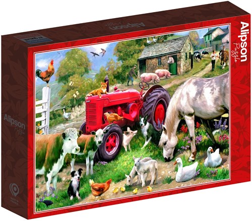 Alipson Puzzle At the Farm - 1000 Teile-2