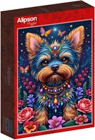 Alipson Puzzle - Puzzle Chien Flowerland pour enfants - Jouet éducatif-2