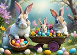 Alipson puzzel Osterhasen - 500 stukjes